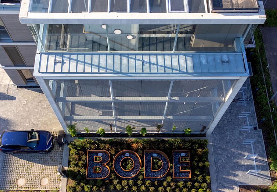Bird's-Eye View of the Bode Plannung Copany Office Münster