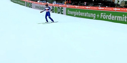 FIS Skisprung Worldcup in Willingen mit Bode Werbung