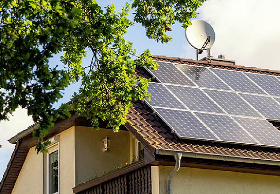 Photovoltaik auf privaten Hausdächern wird demnächst deutschlandweit zum Standard