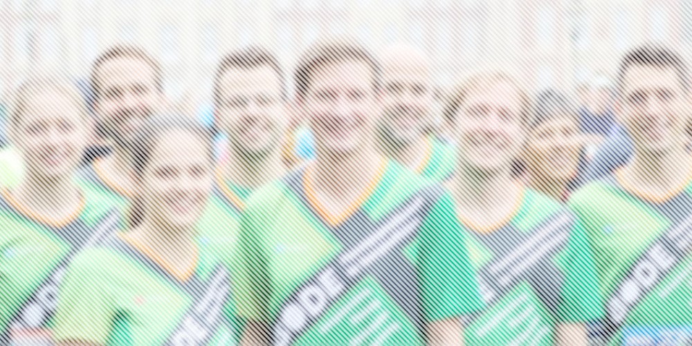 Gruppenfoto des Bode Teams beim Marathon