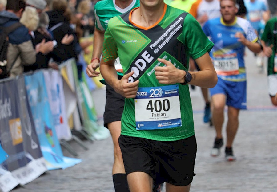 Das Bode Team beim Marathon