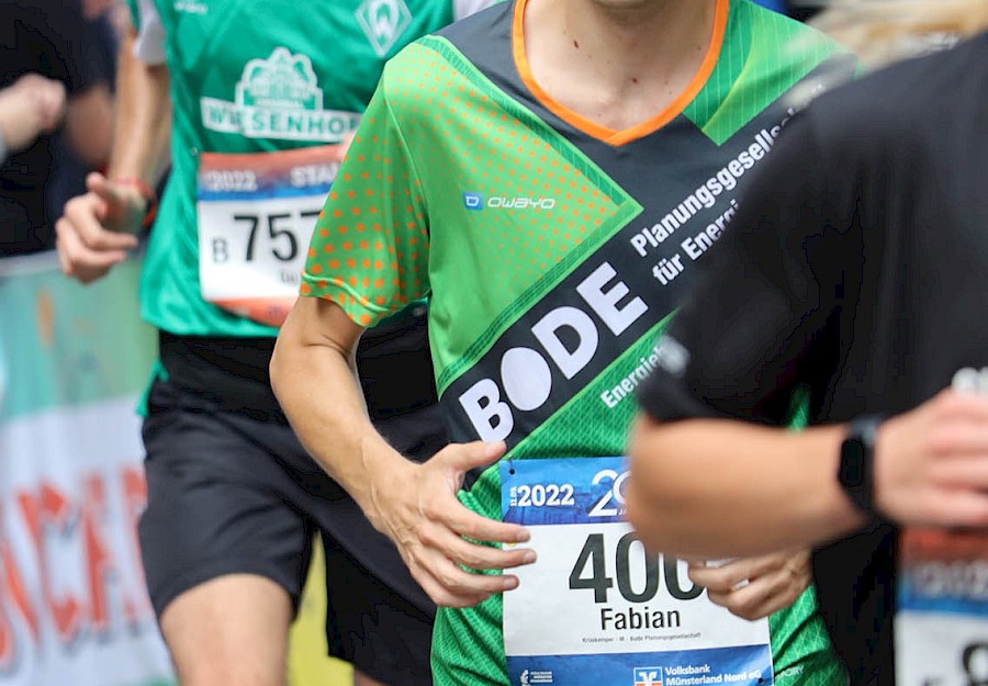 Das Bode Team beim Marathon