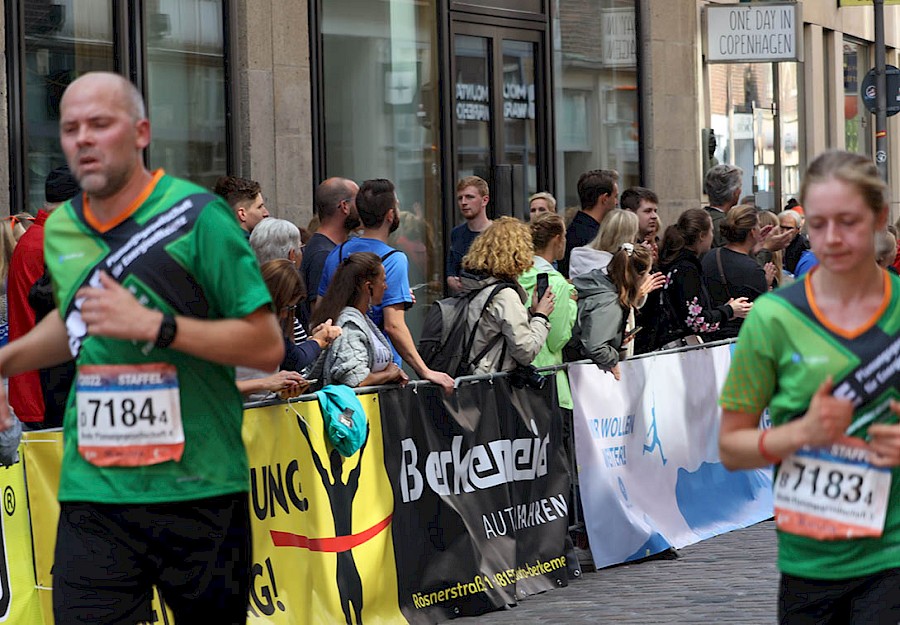 Das Bode Team beim Marathon