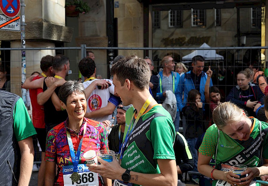 Das Bode Team beim Marathon