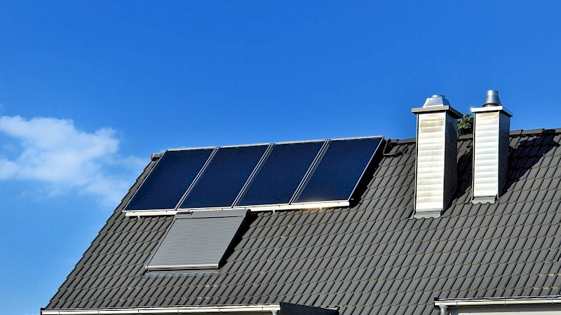Solaranlage auf Dach