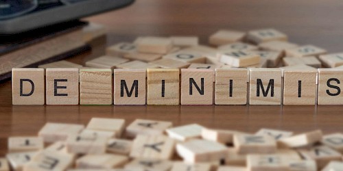 De-minimis-Verordnung geändert