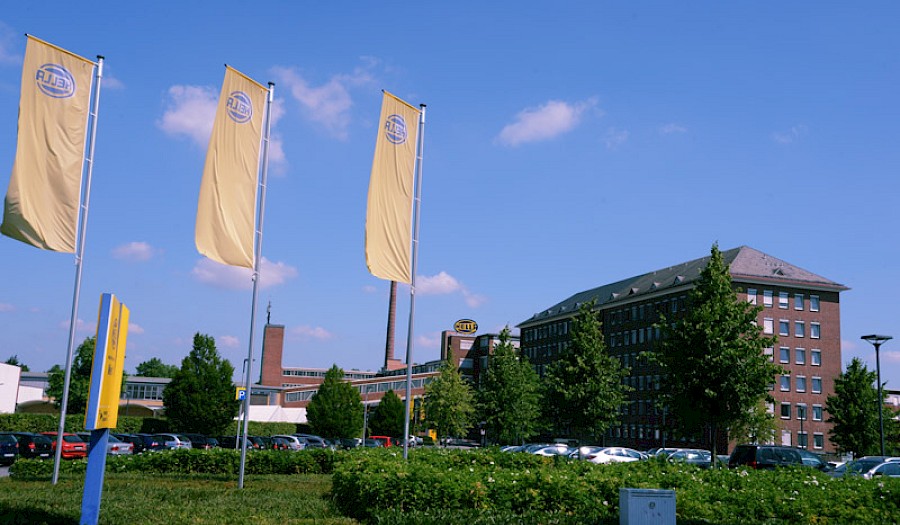 Das Logo der Firma HELLA