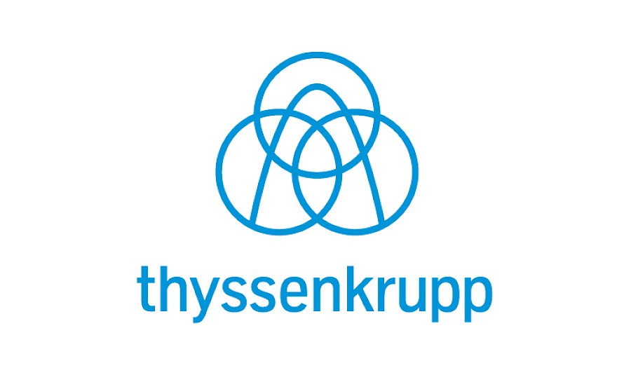 Logo des Unternehmens Thyssenkrupp