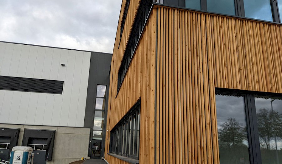 Gebäude der FIEGE Logistik Stiftung & Co. KG