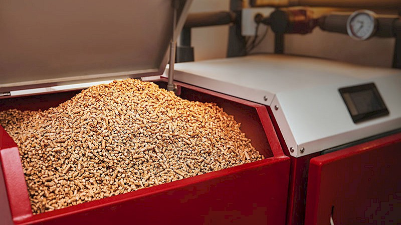 Pelletheizungsanlage