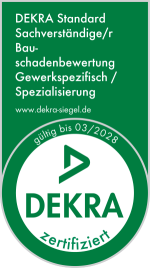 DEKRA Zertifikat Sachverständiger für Bauschadensbewertung