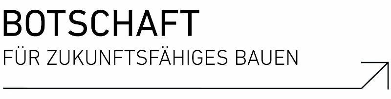 Botschaft für zukunftsfähiges Bauen Logo