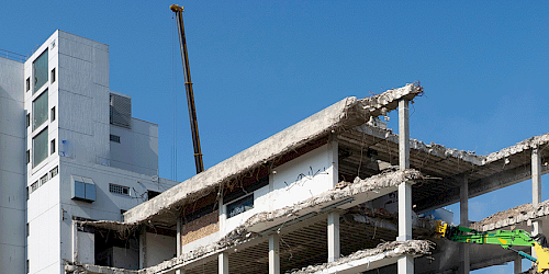 Sanierung eines Bürogebäudes