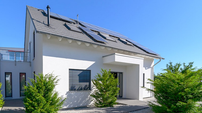 Neubau eines Einfamilienhauses