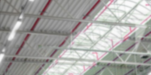 Beleuchtungsanlage in einer Halle