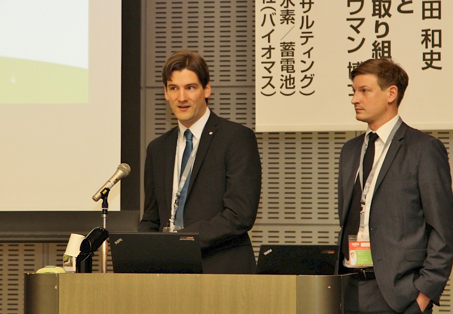 Jan Ortmanns Vortrag auf der REIF Messe in Japan