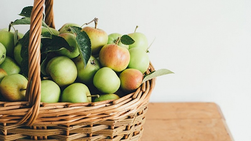 Ein frischer Obstkorb