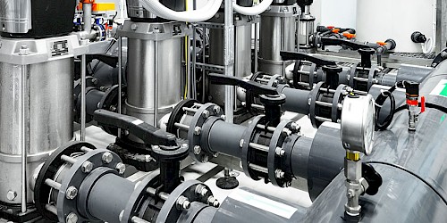 Hocheffiziente Industriepumpe